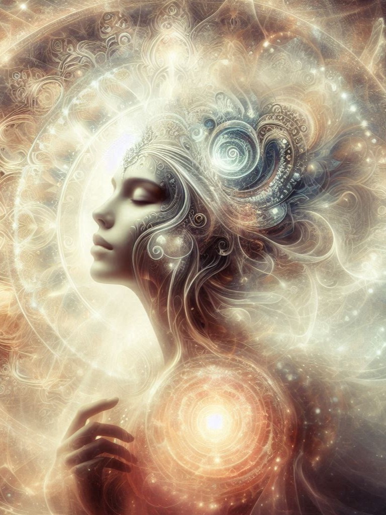 divine feminine image portrait